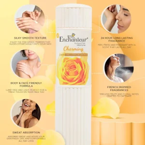 Enchanteur Charming Talc Perfumed Body Powder – 250 g