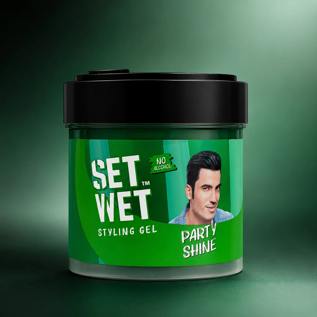 Set Wet Styling Gel Party Shine (No Alcohol)
