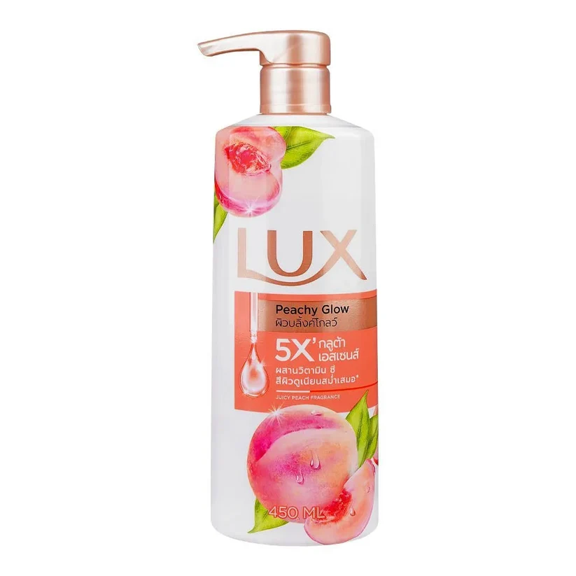 Lux -Body Wash -Peachy Glow - 450ML - Image 3