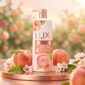 Lux -Body Wash -Peachy Glow - 450ML