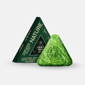 Nature Seven Green Triangle Solid Shampoo Bar
