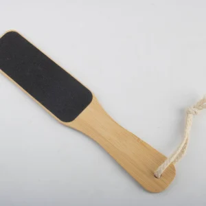 ONLYAURA DOUBLE SIDED FOOT FILER BAMBOO SND PAPER(HF756)1PCS