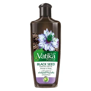 Vatika Black Seed Enriched Strong & Shiny Hair Oil, 100ml