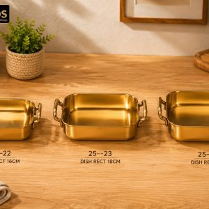Stenkips 20cm Rectangular Oven Baking Dish with Handles – Premium Serving(25-24)