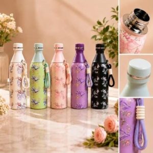 Floral Bow Stainless Steel Bottle 500ML