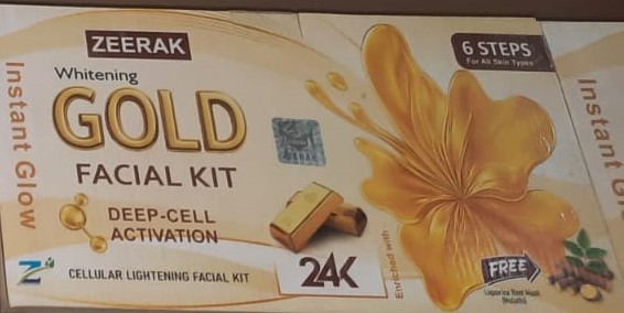 Zeerak Whitening Gold Facial Kit - Image 2