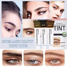 ICONSIGN Lash & Brow Tint Kit - Temporary Eye Brow Tint Black, Coffee & Brown Color - Image 2