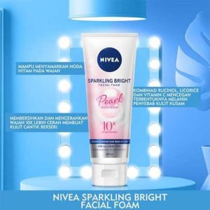 Nivea Sparkling Bright Facial Foam Pearl Micro Serum 100ml