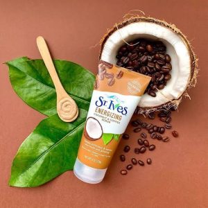 St. Ives Energizing Coconut & Coffee Scrub 170g tube