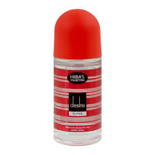 Hiba's collection (Desire Roll On Deodorant For Men) 60ml