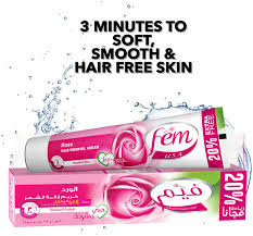 Fem Rose Skin Softening Hair Removal Cream,120g