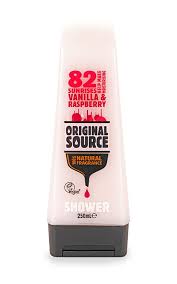 Original Source Vanilla And Raspberry Shower Gel 250ml