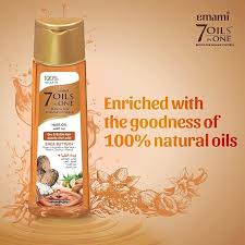 Emami 7 Oils in One Shea Butter Damage Control Hair Oil, For Dry & Brittle Hair, 100ml