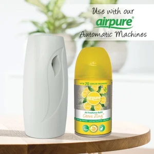 AirPure Citrus Zing Refill Can Automatic Fragrance Air Freshener 250ml