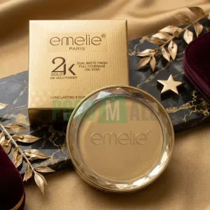 Emelie PARIS 2K Gold 24K Gold Powder -Flawless Dual Matte Finish