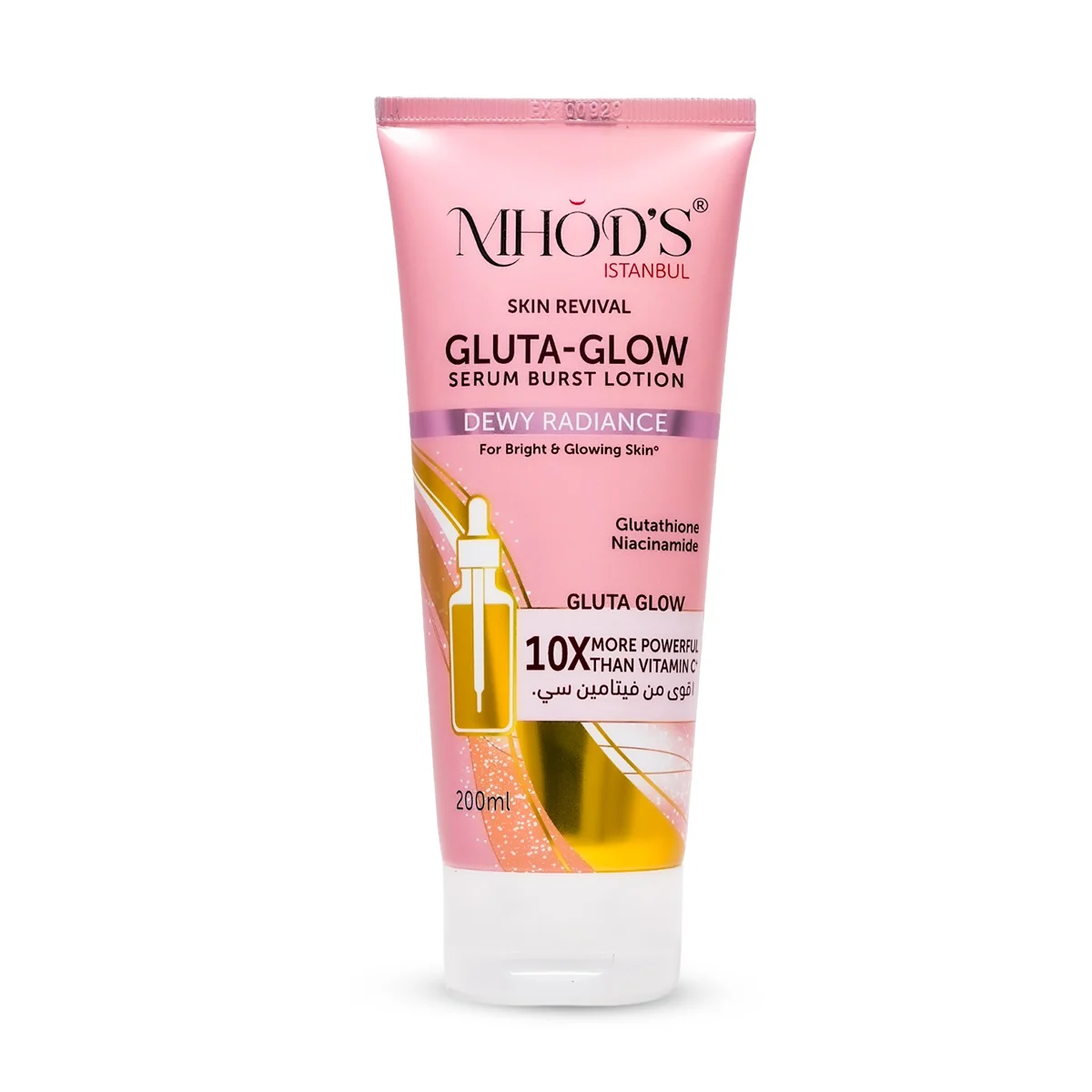 MHOD’S Gluta-Glow Dewy Radiance Lotion 200ML - Image 2