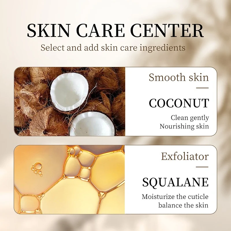 SADOER Nourishing Coconut Oil Shower Gel Fragrance Body Wash 500ml - Image 5