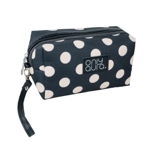 ONLYAURA COSMETIC BAG YA2612# BLACK CLOTH MATERIAL
