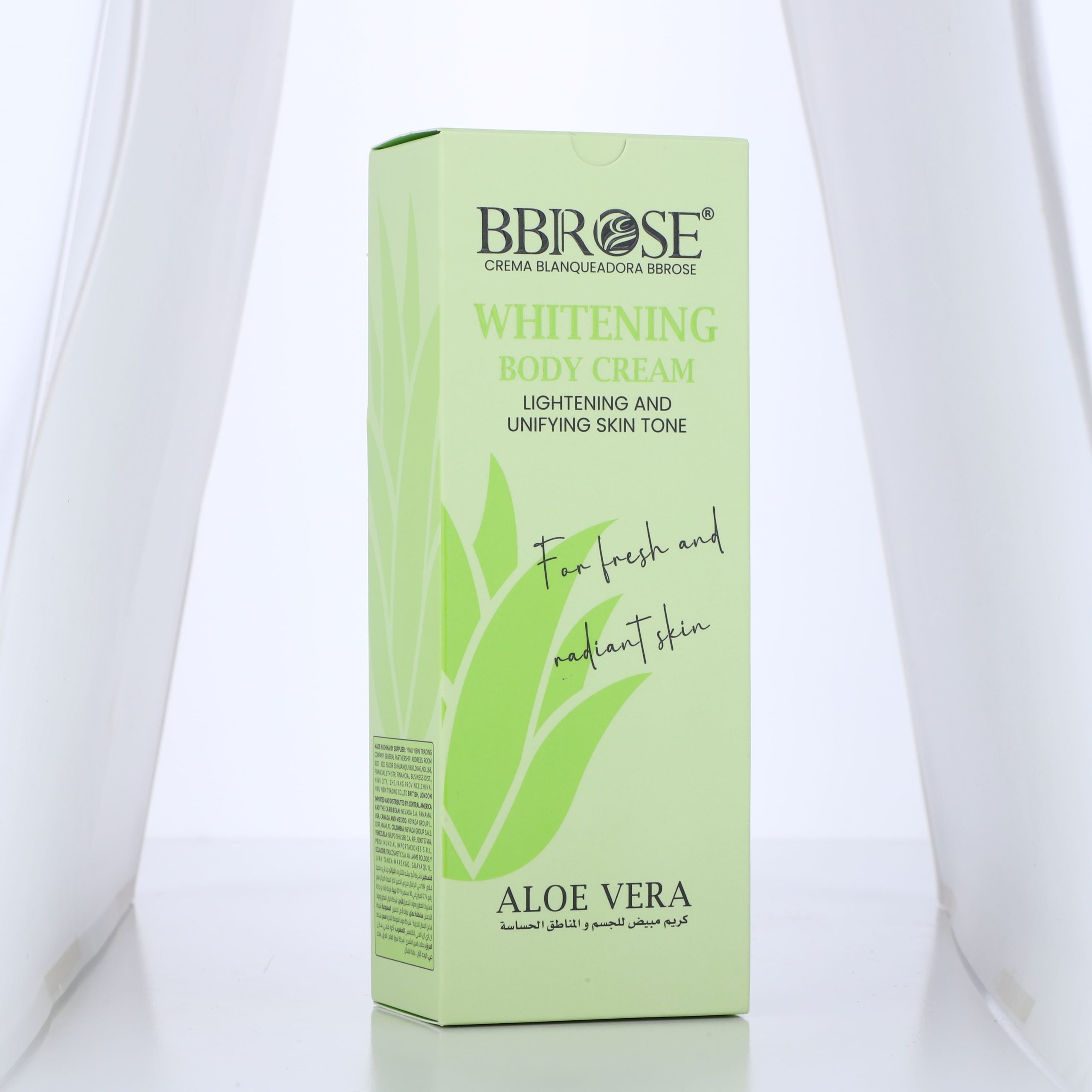 BBROSE Alo Vera Whitening Body Cream 185ml - Image 3