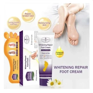 Aichun Beauty Extra Moisture Natural Extract 3 Days Whitening Repair Foot Cream, 100ml