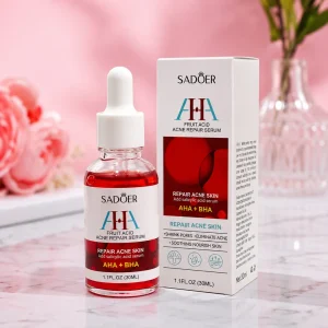 SADOER Fruit Acid Acne Repair Serum - AHA 30% + BHA 2% Peeling Solution (30ml)
