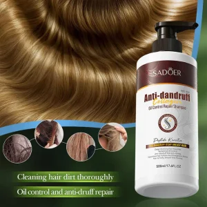 SADOER Collagen Anti Dandruff Oil Control Shampoo - 500ml