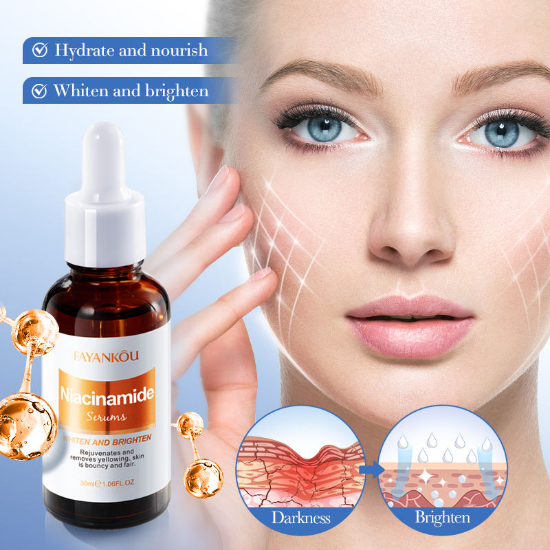 FAYANKOU Korean Niacinamide Whitening Serum Centella Vitamin C Face Serum 30ML