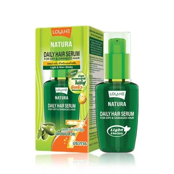 Lolane Natura Daily Hair Serum 50ml (Dry & Damage) - Image 3