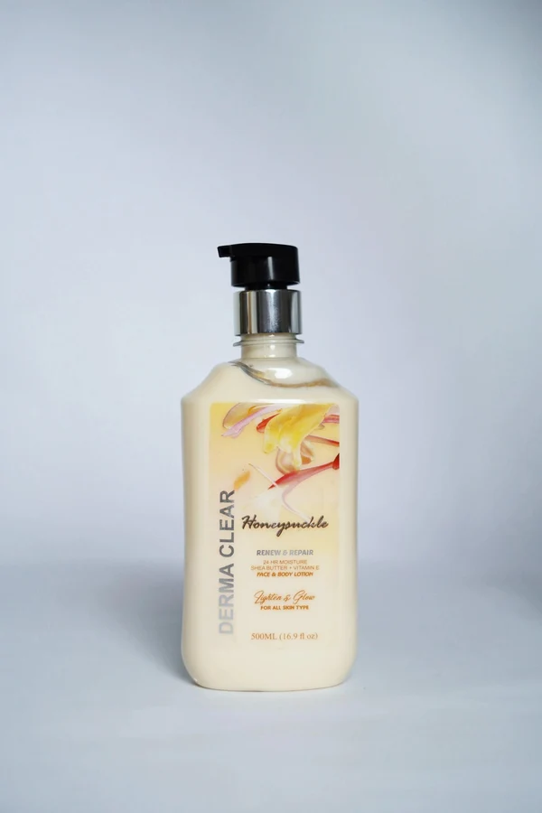 Derma Clear Honey Suckle Body Lotion (500ml) - Image 2
