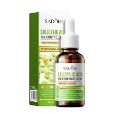 Sadoer Salicylic Acid Oil Control Acne Treatment Essence /Serum (30ml). - Image 3