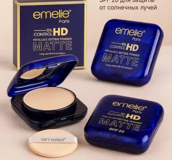 Emelie Paris Oil Control HD Matte Infallible Mattifying Powder (Item No. H620