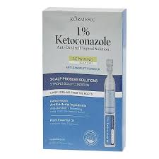 Kormesic 1% Ketoconazole Anti-Dandruff Topical Solution Repairing Scalp Care 1.5ml x 10pcs