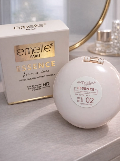 Emelie Paris Essence Infallible Mattifying HD Compact Powder (SPF 20/PA+++ - Image 4