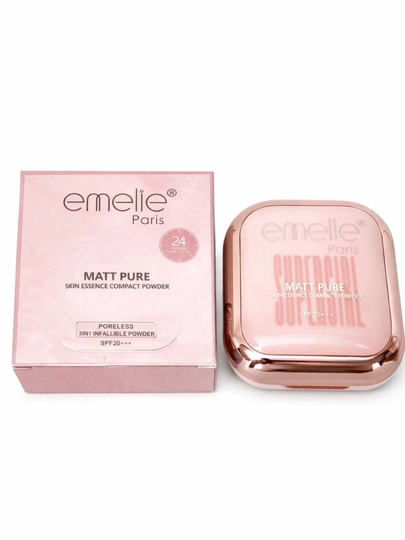 Emelie Paris Matt Pure Skin Essence Compact Powder - Image 2