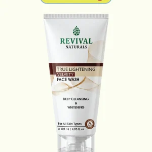 Revival Naturals True Lightening Velvety Face Wash 120ML